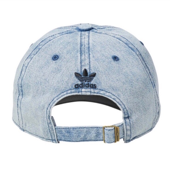 SOLD 🆕  | 🧢  Adidas Trefoil Denim Hat - Picture 5 of 8